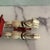 Early 20th Century Early 20th Century Cast Iron Amish Farmer Horses and Wagon Child's Toy or Figurine For Sale - Image 5 of 5
