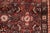 1980s Antique Tabriz Red/Brown Wool Runner Rug- 3'4'' X 10'5'' For Sale - Image 5 of 10