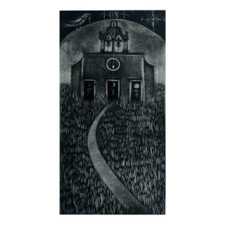 Ewa Kutylak, A Path, 2011, Mezzotint and Drypoint on Paper For Sale