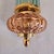 1990s Mid Century Modern Green and Amber Murano Glass Sconces - a Pair For Sale - Image 11 of 11