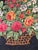 Black Base Rug Decorated with Rose Baskets Made for Theatrical Sets, 1950s For Sale - Image 12 of 15