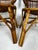 Brown Vintage Pencil Reed Rattan Side Chairs- A Pair For Sale - Image 8 of 12