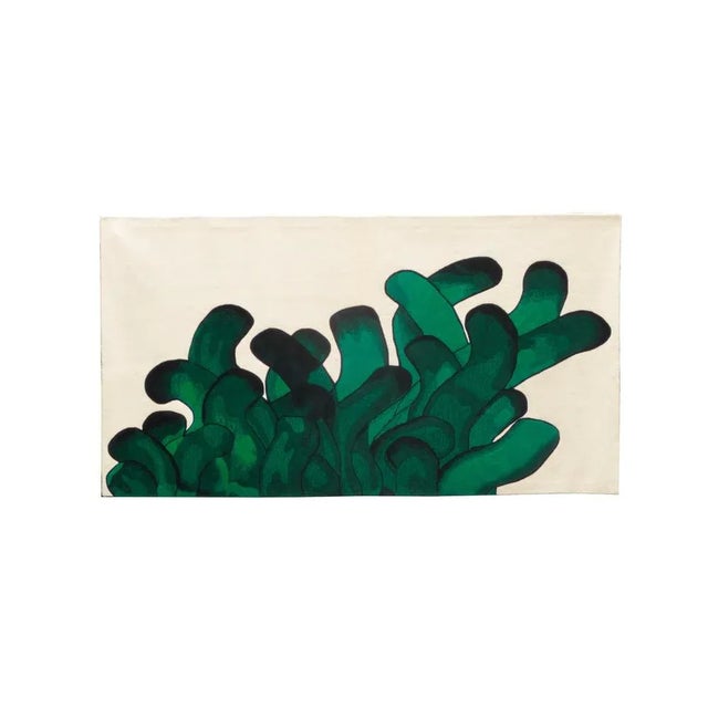 Anémone rug François Dumas Anemone is a rug inspired by a painting in which brushstrokes imitate the movements of sea...