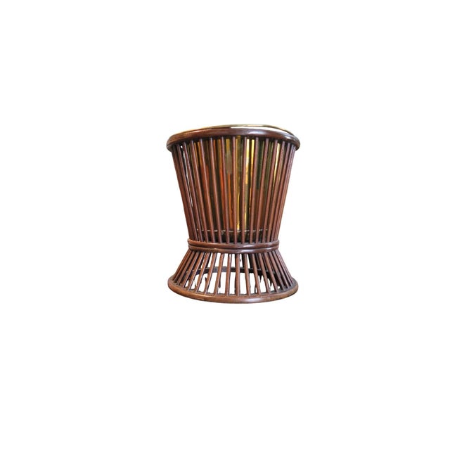 A George III Tapering Mahogany and Brass-Lined Reeded Plate Bucket, Early 19th Century For Sale In Boston - Image 6 of 8