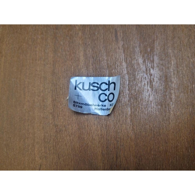 Vintage Chairs in Wood from Kush & Co, 1970s, Set of 2 For Sale - Image 13 of 14