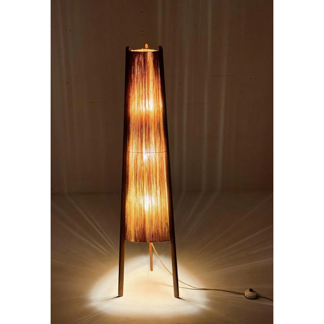 Mid-Century Modern Floor Lamp in Teak from Temde, 1960s For Sale - Image 9 of 18