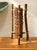 Vintage 1970s Bamboo & Rattan Sculptural Table Lamp With Glass Cabochons. For Sale - Image 9 of 12