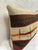 Turkish Hemp Pillow Cushion Natural Beige Brown Red Green Pillow Cushion Cover 16" x 24" For Sale - Image 4 of 4