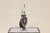 Vintage Neoclassical Silver-Plated Urn Table Lamp With Floral Garland For Sale - Image 12 of 18