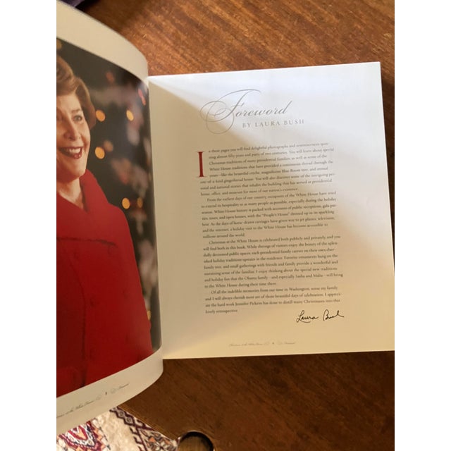 Christmas at the White House by Picken, Jennifer B, with forward by Laura Bush, inscribed. Fife and Drum Press 2010 408...