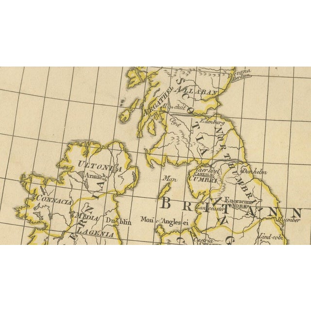 Antique Map of Europe Roman to Medieval Transition from Danville, 1818 For Sale - Image 10 of 11