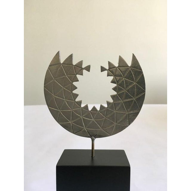 This intense artwork was created by the Italian artist Mirella Forlivesi. Title "Rosone cometa" translated in Comet. Every...