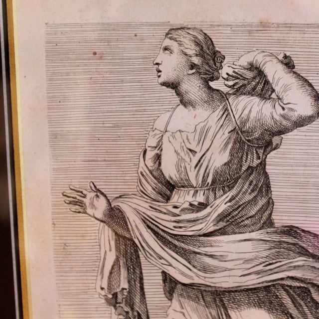 17th Century French 17th Century Classical Figure Engravings by François Perrier- Set of Six For Sale - Image 5 of 12