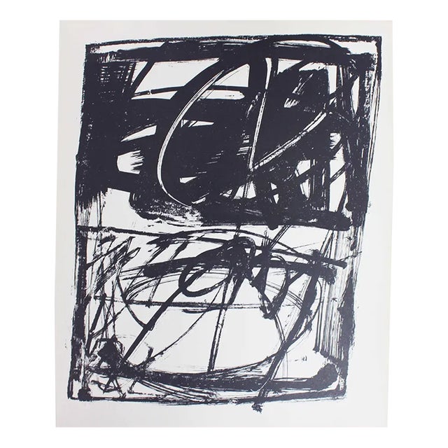 Bernd Völkle, Reflux, 1963, Lithograph For Sale