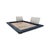 Blue-Grey Double Bed by Peter Maly for Ligne Roset For Sale - Image 5 of 14