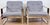 Milo Baughman Vintage MCM Milo Baughman Style Chrome Slingback Lounge Chairs, a Pair For Sale - Image 4 of 16