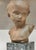 Vintage French Terracotta Bust of a Child on Marble Plinth For Sale - Image 4 of 12