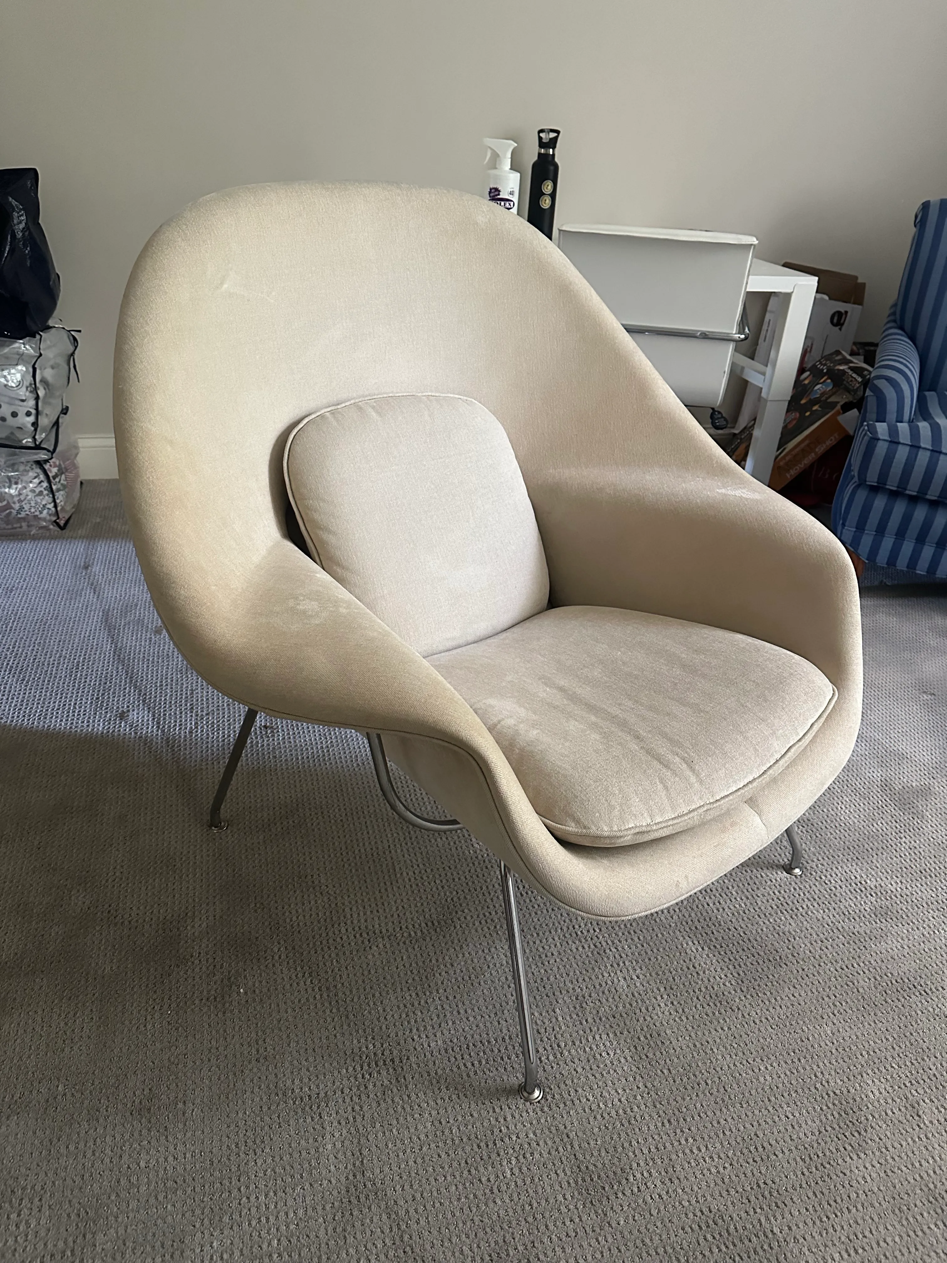 Knoll Womb Chair, Mid Century | Chairish