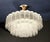 1980s Vintage Murano Glass Ceiling Light in the style of Barovier, Italy, 1980s For Sale - Image 5 of 12