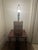 Mid-Century Modern Brutalist Stacked Wood Block Table Lamp Base For Sale In Philadelphia - Image 6 of 8