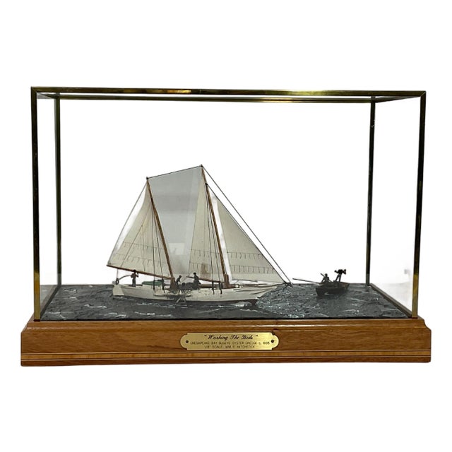 Maritime Diorama "Working the Beds" by Hitchcock For Sale