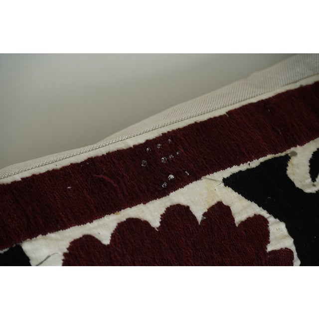 Suzani Bedding Pillow Cover For Sale - Image 4 of 6