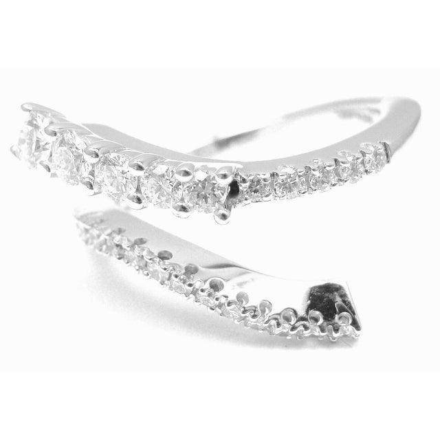 About This Piece: This ring comes with Damiani Box and Certificate. Retail Price: $8,590.00 Metal: 18k white gold Size: 7...