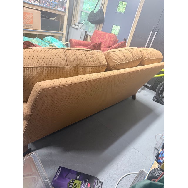 Beautiful LEE Industries Style 3193 three-seat sofa, handcrafted in Newton, North Carolina, USA and dated 2007. Features...