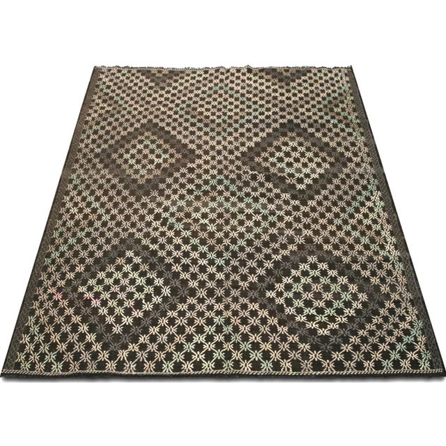 1960s 1960s Turkish Kilim For Sale - Image 5 of 6