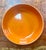 Crate & Barrel Vintage Crate & Barrel "Addison" Vibrant Two-Tone Orange and Red Glazed Ceramic Centerpiece Serving Bowl For Sale - Image 4 of 8