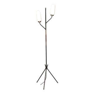 French Tripod Floor Lamp from Arlus, 1950s For Sale