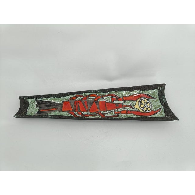 Vintage Ceramic Lobster Wall Decor, 1960s For Sale - Image 9 of 11