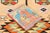 Vintage Turkish Pictorial Geometric Runner Beige & Red by Rug & Kilim, 1950–1959 For Sale - Image 9 of 9