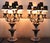 1960s Vintage Italian Mid-Century Hollywood Regency Candelabra Table Lamps - No. 500s Pair For Sale - Image 5 of 7