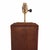 1940s French Oak Floor Lamp in Angular Form, C. 1940. For Sale - Image 5 of 6