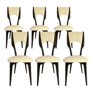 Vintage Chairs by Paolo Buffa, 1950s, Set of 6 For Sale
