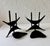 David Palombo David Palombo, Modernist Brutalist Hand Forged Iron Bookends Sculpture Israeli David Palombo For Sale - Image 4 of 12