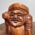 Shōwa Period Wooden Ebisu and Daikoku Gods, Kisoji, Japan, 1980s, Set of 2 For Sale - Image 3 of 10