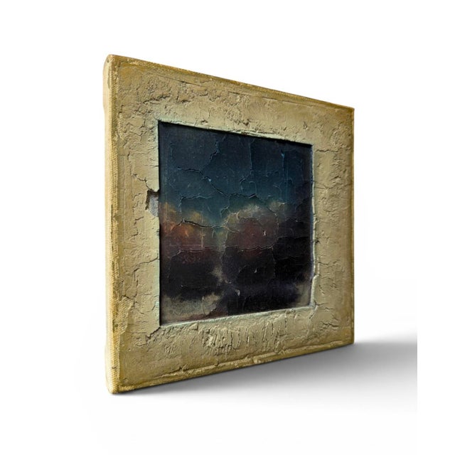 UntitledOriginal mixed media painting by Brooklyn-based American artist Justin Stutzman. This one-of-a-kind work combines...