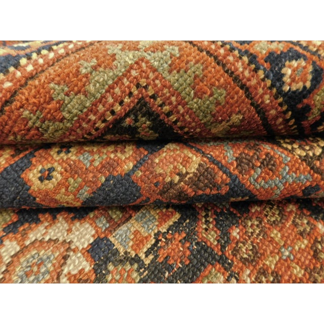 1900 Antique Persian Fereghan Rug For Sale - Image 11 of 13