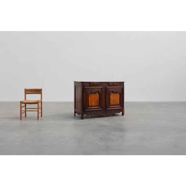 France / 19th century / cabinet / oak / Rustic / Antique Magnificent French provincial antique carved oak sideboard or...