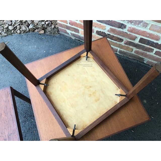 1960s 1960s Midcentury Modern Tables by Hans Olsen Including a Coffee Table and Two End Tables - Set of 3 For Sale - Image 5 of 9