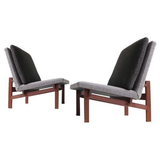 Set of F181 Lounge Chairs by Kho Liang Le & Theo Ruth for Artifort, 1958 For Sale