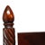 Early 19th Century Sheraton Carved Mahogany 3 Drawer Dressing Table With Barley Twist Legs & Mirror For Sale - Image 10 of 16