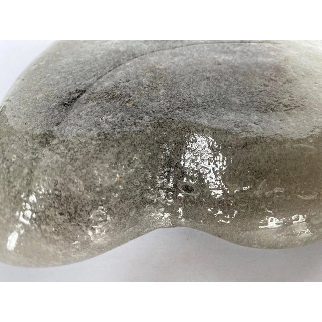 Vintage Mid Century Modern Ameba Glass Catchall or Ashtray For Sale - Image 4 of 6