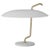 Model 537 Lamp with Brass Structure and White Reflector by Gino Sarfatti for Astep For Sale - Image 9 of 9