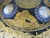 Indian Ceremonial Rajput Dhal Shield Intricate Gold Painted Hunting Scenes For Sale - Image 13 of 18