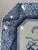 Antique Japanese Octagonal Blue and White Porcelain Plate With Butterly and Floral Design For Sale - Image 10 of 18