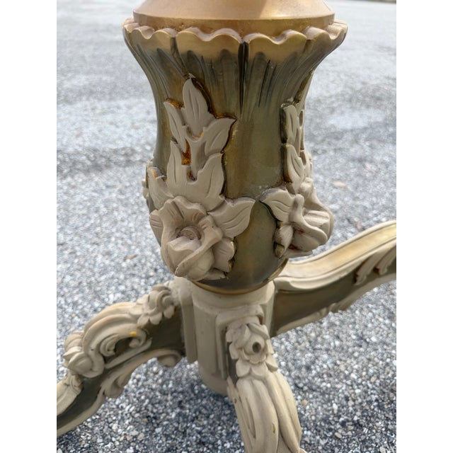 1970s Italian Baroque Gold Beech Dining Table – 1 Piece For Sale - Image 10 of 15