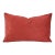 Contemporary Brunschwig and Fils La Panthere Velvet in Red Lumbar Pillow Cover For Sale